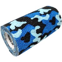 LisaCare kohäsive Bandage - Camo Blau - 10cm x 4,5m von LisaCare