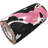 LisaCare kohäsive Bandage - Camo Rosa - 10cm x 4,5m von LisaCare