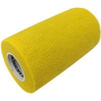 LisaCare kohäsive Bandage - Gelb - 10cm x 4,5m von LisaCare