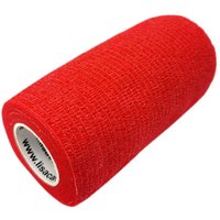 LisaCare kohäsive Bandage - Rot - 10cm x 4,5m von LisaCare