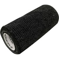 LisaCare kohäsive Bandage - Schwarz - 10cm x 4,5m von LisaCare