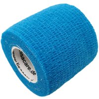 LisaCare selbstklebender Verband - Hellblau - 5cm x 4,5cm von LisaCare