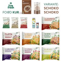 LiveFresh Vegane Foodkur 14 Tage - Schoko (inkl. 3,50€ Pfand) von LiveFresh