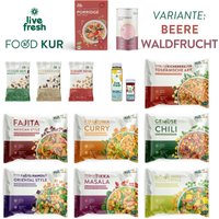LiveFresh Vegane Foodkur 21 Tage - Beere/Waldfrucht (inkl. 5,25€ Pfand) von LiveFresh