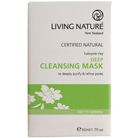 Living Nature certified natural Deep Cleansing Mask von Living Nature