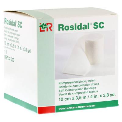 ROSIDAL SC Kompressionsbinde weich 10 cmx3,5 m 1 St Binden von Lohmann & Rauscher GmbH & Co. KG