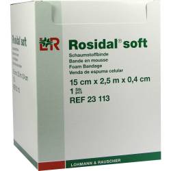 ROSIDAL Soft Binde 15x0,4 cmx2,5 m 1 St Binden von Lohmann & Rauscher GmbH & Co. KG