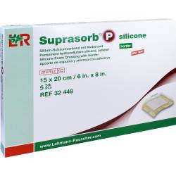 SUPRASORB P silicone Schaumverb.border 15x20 cm von Lohmann & Rauscher GmbH & Co. KG