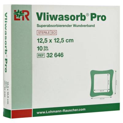 Vliwasorb Pro Superabsorbierender Wundverband 10 St Kompressen von Lohmann & Rauscher GmbH & Co. KG