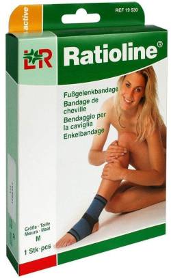 Ratioline Active Fußgelenkbandage Gr.M 1 Stück von Lohmann & Rauscher GmbH & C