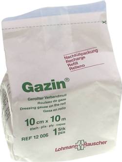 GAZIN Verbandmull 10 cmx10 m 8fach Nachf. 1 St von Lohmann & Rauscher GmbH & Co.KG