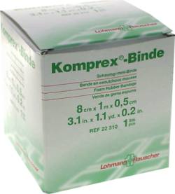 KOMPREX Schaumgummi Binde 8 cmx1 m St�rke 0,5 cm 1 St von Lohmann & Rauscher GmbH & Co.KG