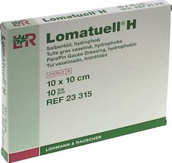 LOMATUELL H Salbent�ll 10x10 cm steril 10 St von Lohmann & Rauscher GmbH & Co.KG