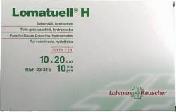 LOMATUELL H Salbent�ll 10x20 cm steril 10 St von Lohmann & Rauscher GmbH & Co.KG