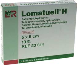 LOMATUELL H Salbent�ll 5x5 cm steril 10 St von Lohmann & Rauscher GmbH & Co.KG