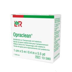 OPRACLEAN Mullbinde z.Tampon.m.Jodoform 1 cmx5 m 1 St von Lohmann & Rauscher GmbH & Co.KG