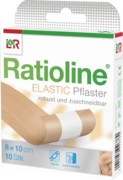 RATIOLINE elastic Wundschnellverband 8 cmx1 m 1 St von Lohmann & Rauscher GmbH & Co.KG