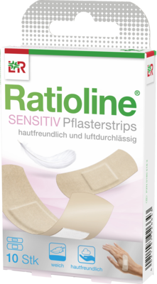 RATIOLINE sensitive Pflasterstrips in 2 Gr��en 10 St von Lohmann & Rauscher GmbH & Co.KG