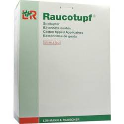 RAUCOTUPF Stieltupfer 1 St ster.gro�er Wattekopf 50X2 St von Lohmann & Rauscher GmbH & Co.KG