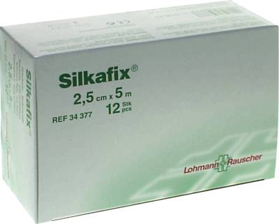 SILKAFIX Heftpfl.2,5 cmx5 m Pappkern 12 St von Lohmann & Rauscher GmbH & Co.KG