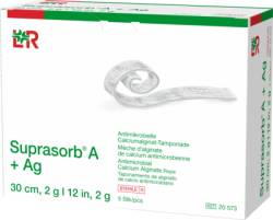 SUPRASORB A+Ag Antimik.Cal.Alginat Tamp.30 cm 2 g 5 St von Lohmann & Rauscher GmbH & Co.KG