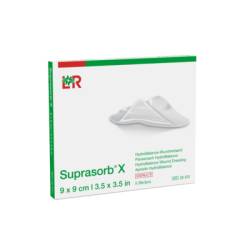 SUPRASORB X HydroBalance Wundverb.9x9 cm 5 St von Lohmann & Rauscher GmbH & Co.KG