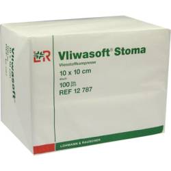 VLIWASOFT Stoma Kompressen 10x10 cm 4fach 100 St von Lohmann & Rauscher GmbH & Co.KG