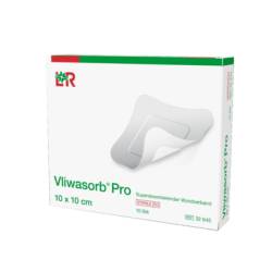 VLIWASORB Pro superabsorb.Komp.steril 10x10 cm 10 St von Lohmann & Rauscher GmbH & Co.KG