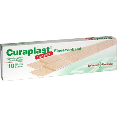 CURAPLAST Fingerverb.sensitiv 2x18 cm 10 St Pflaster von Lohmann & Rauscher GmbH & Co. KG