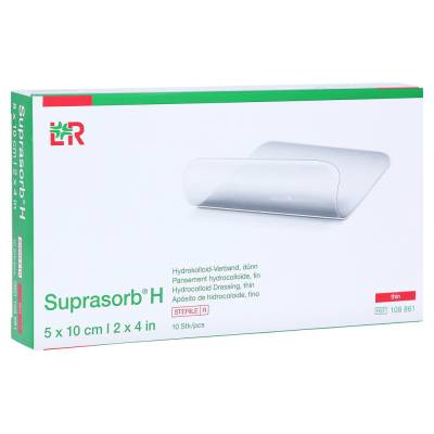 SUPRASORB H Hydrokoll.Verb.dünn 5x10 cm 10 St Verband von Lohmann & Rauscher GmbH & Co. KG