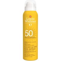Widmer Clear & Dry Sun Spray Uv 50 ParfÃ¼miert von Louis Widmer