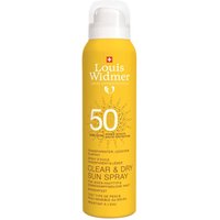 Widmer Clear & Dry Sun Spray Uv 50 UnparfÃ¼miert von Louis Widmer