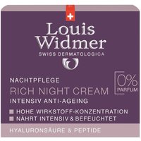 Widmer Rich Night Cream unparfÃ¼miert von Louis Widmer