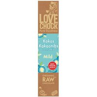 Lovechock Kokos Kakaonibs Mild 68% Kakao von Lovechock