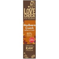 Lovechock Maulbeere Crunch 80% Kakao von Lovechock
