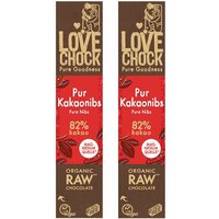 Lovechock Pur Kakaonibs 82% Kakao von Lovechock