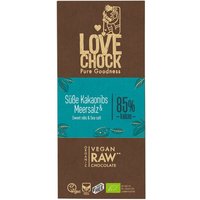 Lovechock Süße Kakaonibs & Meersalz 85% Kakao von Lovechock