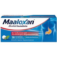 MAALOXANÂ® Kautabletten bei Sodbrennen mit Magenschmerzen von MAALOXAN