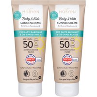 Mabyen Baby & Kids Sonnencreme LSF 50 2er Set von MABYEN