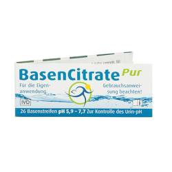 BASEN CITRATE Pur Teststr.pH 5,9-7,7 n.Apot.R.Keil 26 St von MADENA GmbH & Co.KG