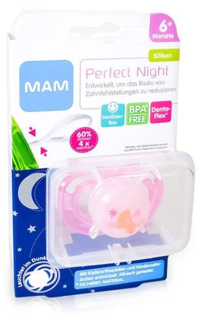 Mam Perfect Night Silikon 6+ Monate von MAM Babyartikel GmbH