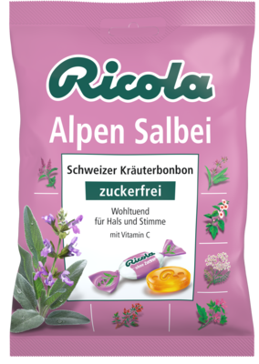 RICOLA o.Z.Beutel Salbei Alpen Salbei Bonbons 75 g von MARVECS GmbH