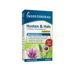 KLOSTERFRAU Husten & Hals Lutschtabletten 20 St von MCM KLOSTERFRAU Vertr. GmbH