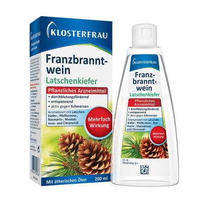 Klosterfrau Franzbranntwein Dosierflasche 200 ml Franzbranntwein von MCM Klosterfrau Vertriebsgesellschaft mbH