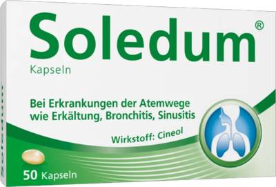 SOLEDUM 100 mg magensaftresistente Kapseln 50 St von MCM KLOSTERFRAU Vertr. GmbH