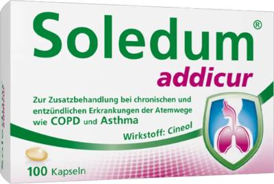 SOLEDUM addicur 200 mg magensaftres.Weichkapseln 100 St von MCM KLOSTERFRAU Vertr. GmbH