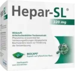 HEPAR SL forte Hartkapseln Neu HEPAR-SL 320 mg Hartkapseln [PZN:09530455] 200 St von MCM KLOSTERFRAU Vertriebsgesellschaft GmbH