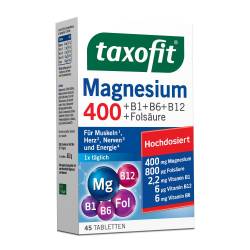 taxofit Magnesium 400 +B1+B6+B12+Folsäure von MCM Klosterfrau Vertriebsgesellschaft mbH