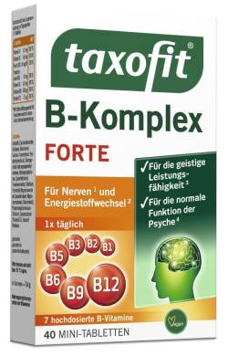 taxofit B-Komplex FORTE von MCM Klosterfrau Vertriebsgesellschaft mbH