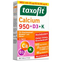 taxoit Calcium 950 + D3 + K von MCM Klosterfrau Vertriebsgesellschaft mbH